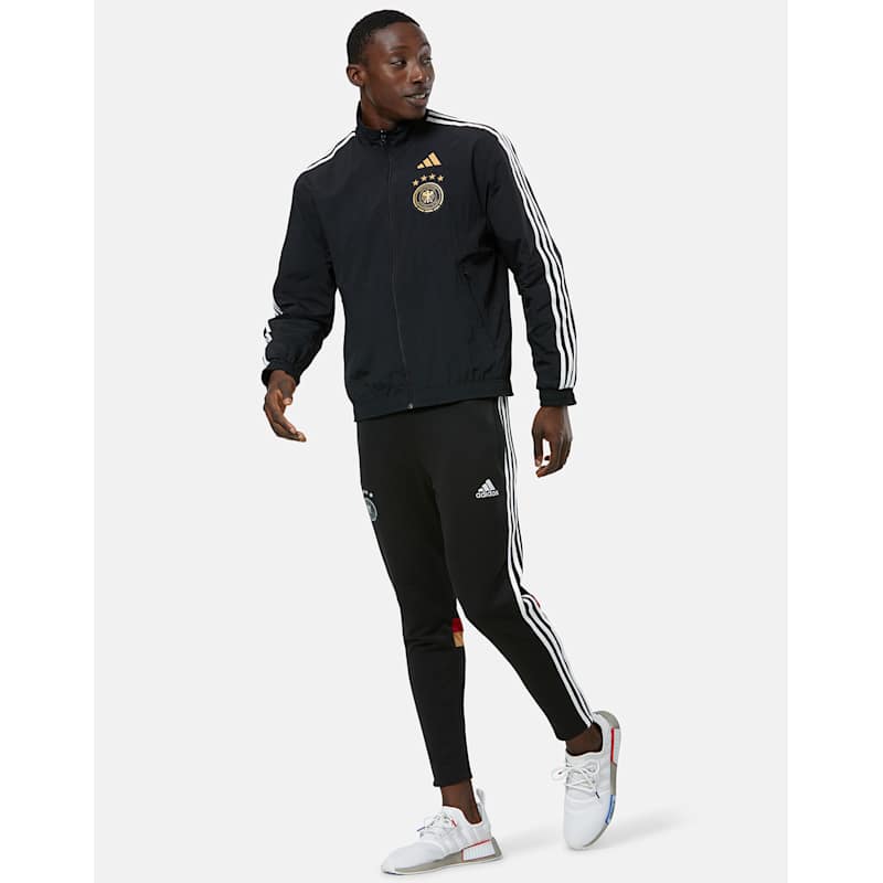 adidas Adult Germany Reversible Switch Anthem Jacket - Black