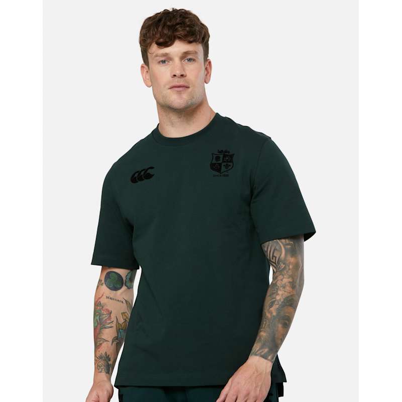 Canterbury Adults British And Irish Lions Stealth T-Shirt - Green