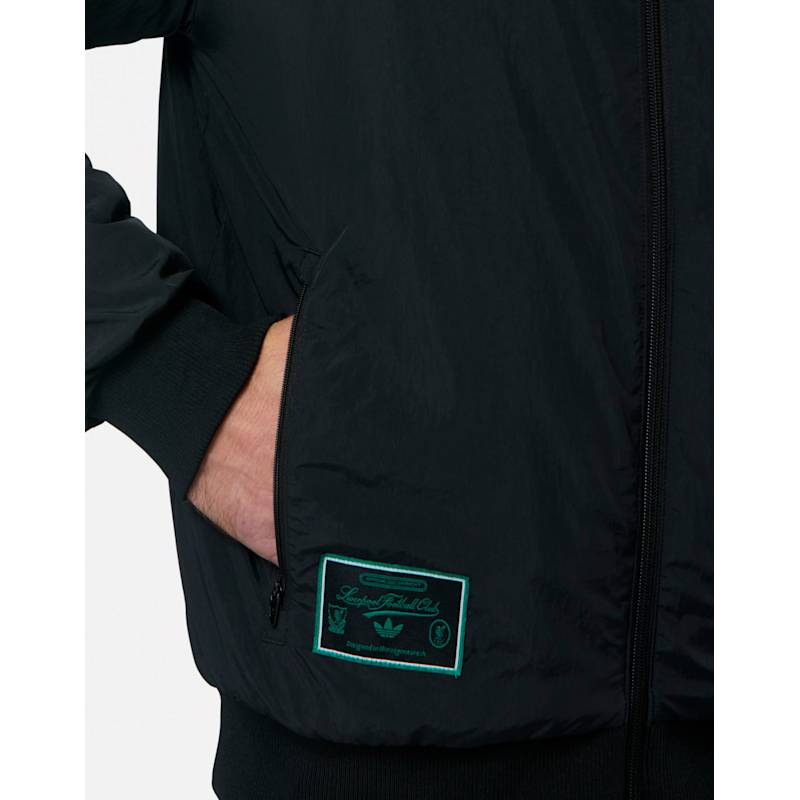 adidas Adults Liverpool ICON Jacket - Black | Life Style Sports IE