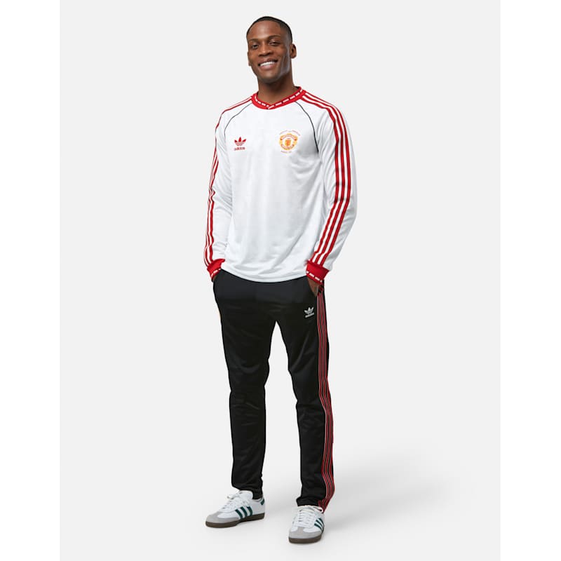 adidas Adults Manchester United Long Sleeve Away Jersey 91