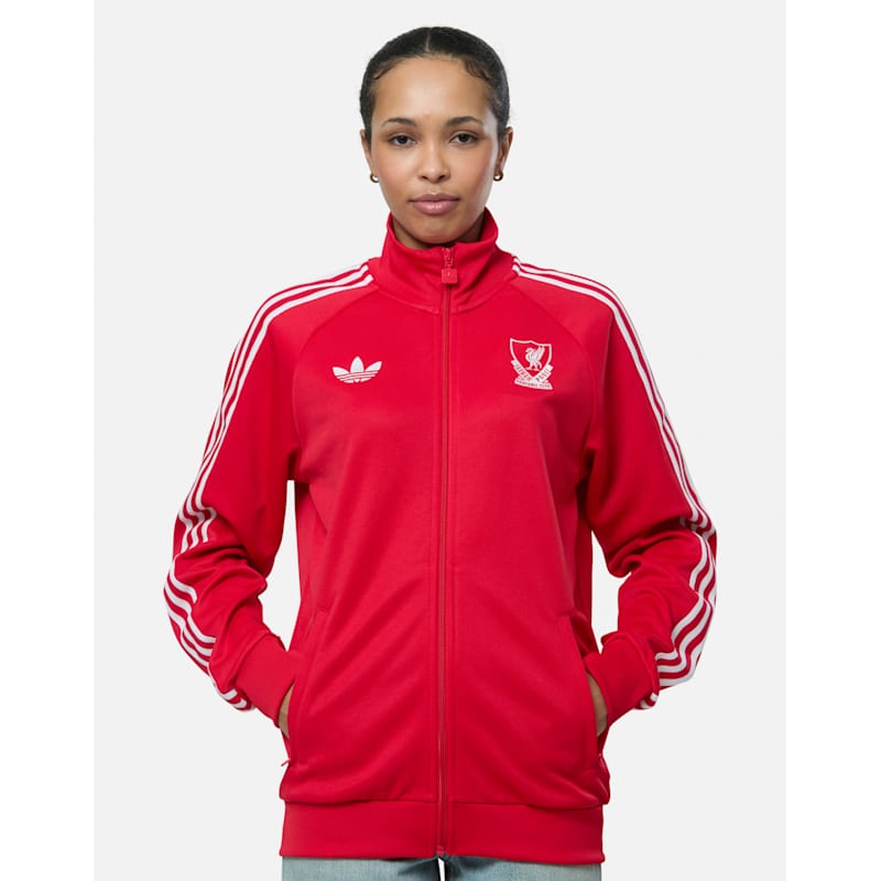 adidas Adults Liverpool Originals Track Top - Red | Life Style