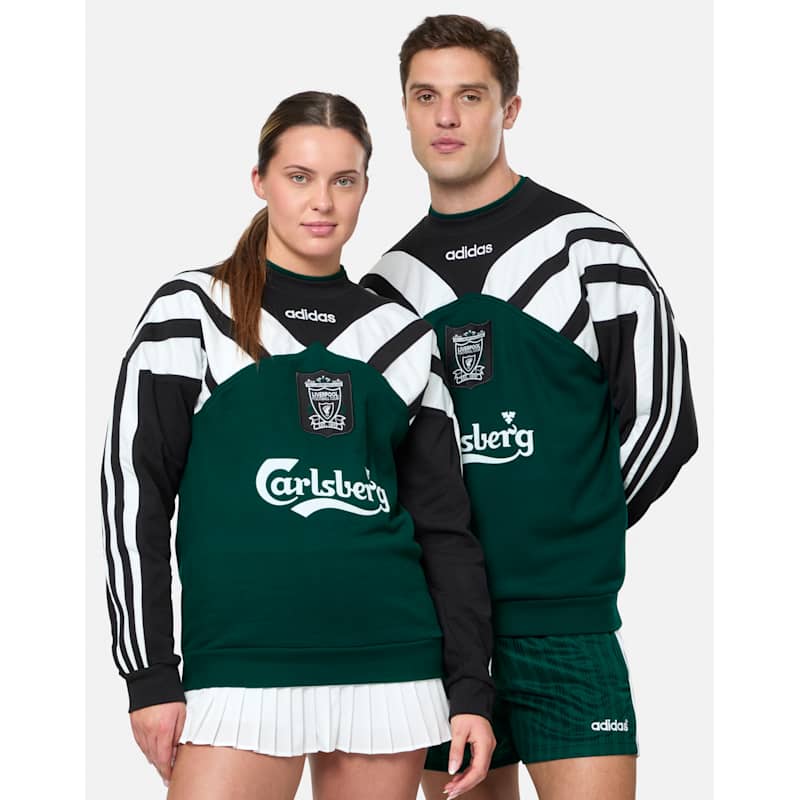 adidas Adults Liverpool Sweatshirt 1995 - Green | Life Style Sports EU