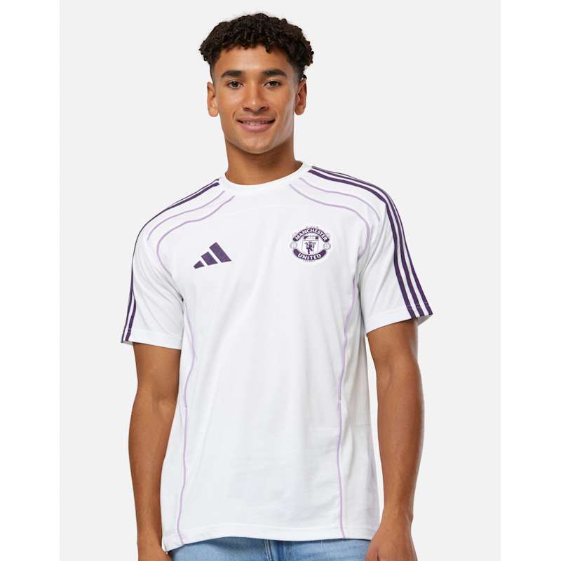 adidas Adults Manchester United Urban Purest T-Shirt White