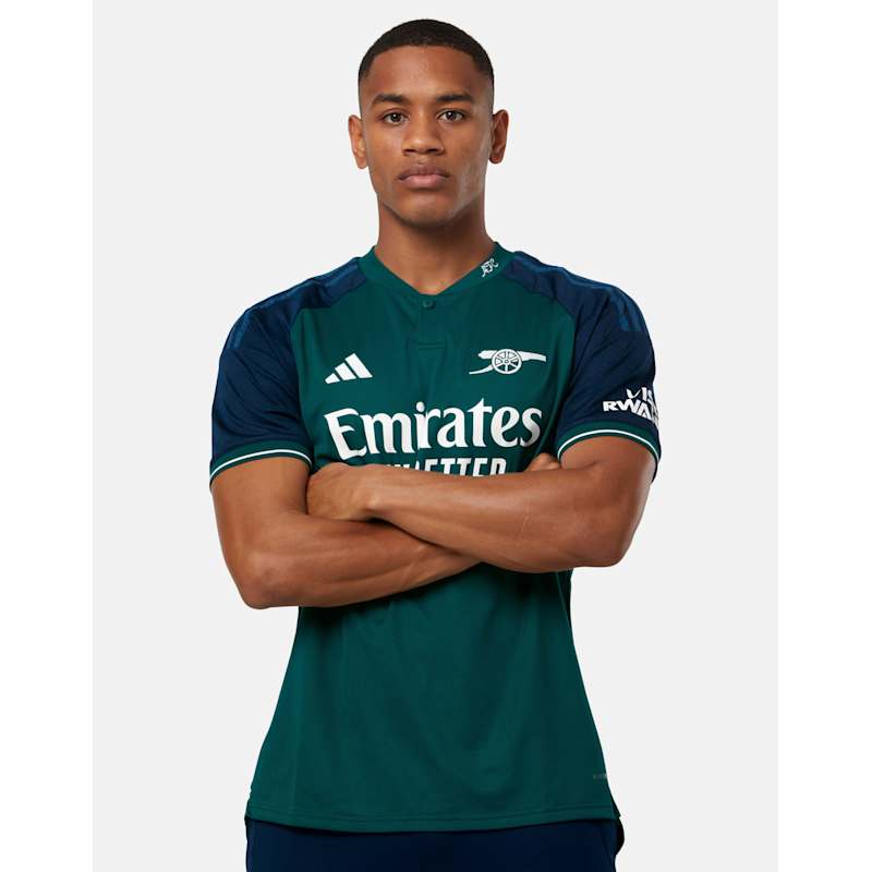 adidas Adults Arsenal 23/24 Third Jersey - Green | Life Style