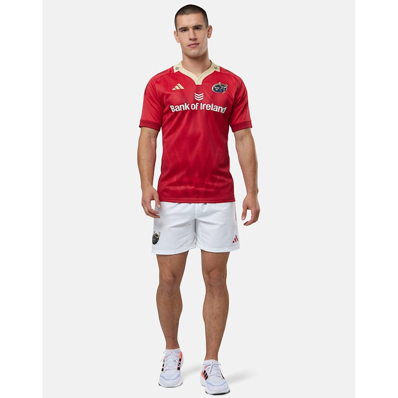 adidas Adults Munster 23/25 Home Jersey WH - Red | Life Style