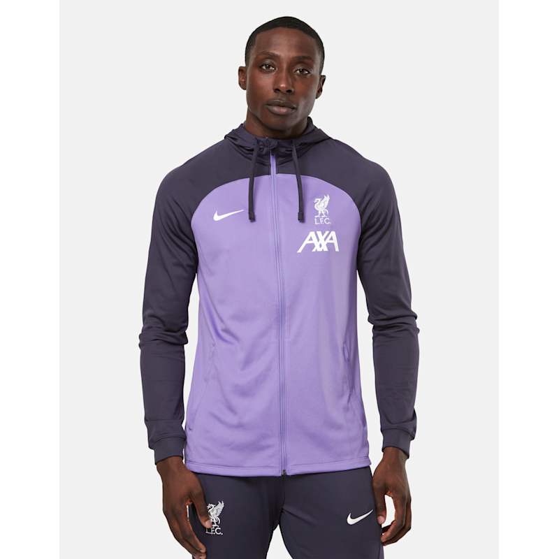 Nike Adults Liverpool Strike Track Jacket - Purple | Life Style
