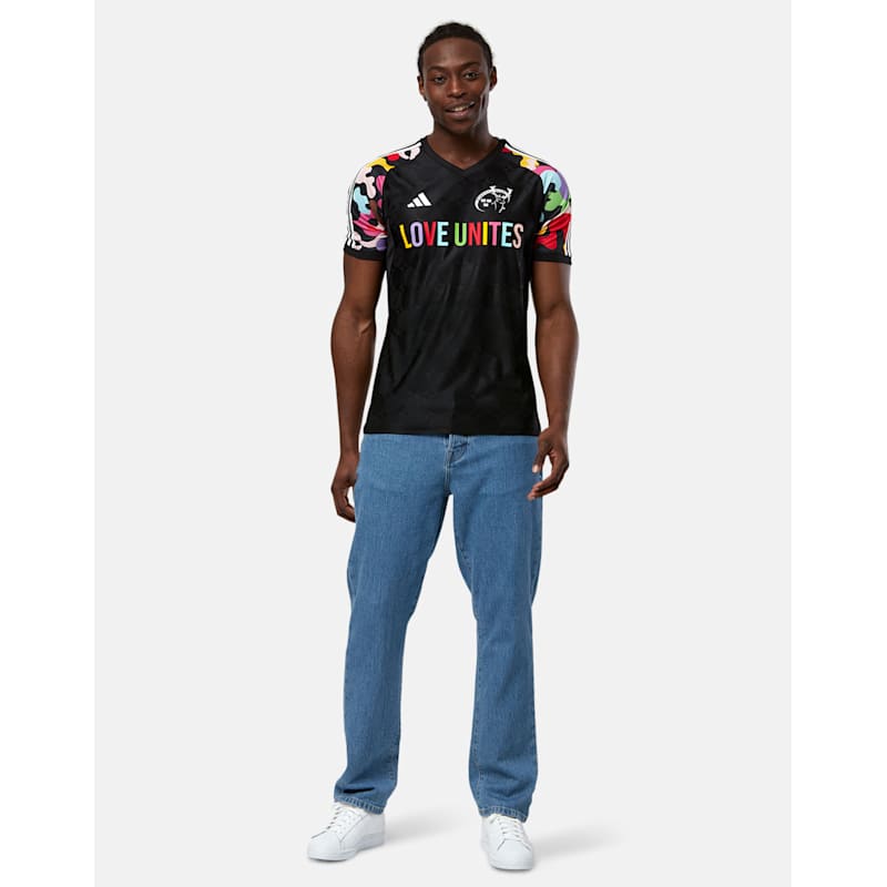 adidas Adults Munster Love Unites Jersey WH - Black | Life
