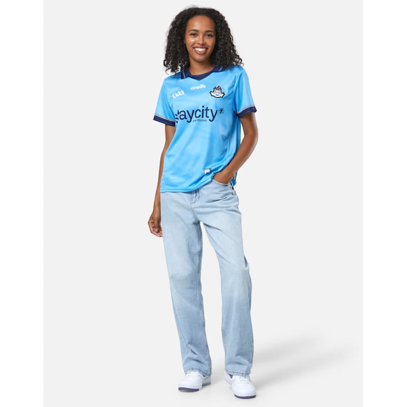 O'Neills Womens Dublin 24/25 Home Jersey Blue Life Style Sports IE