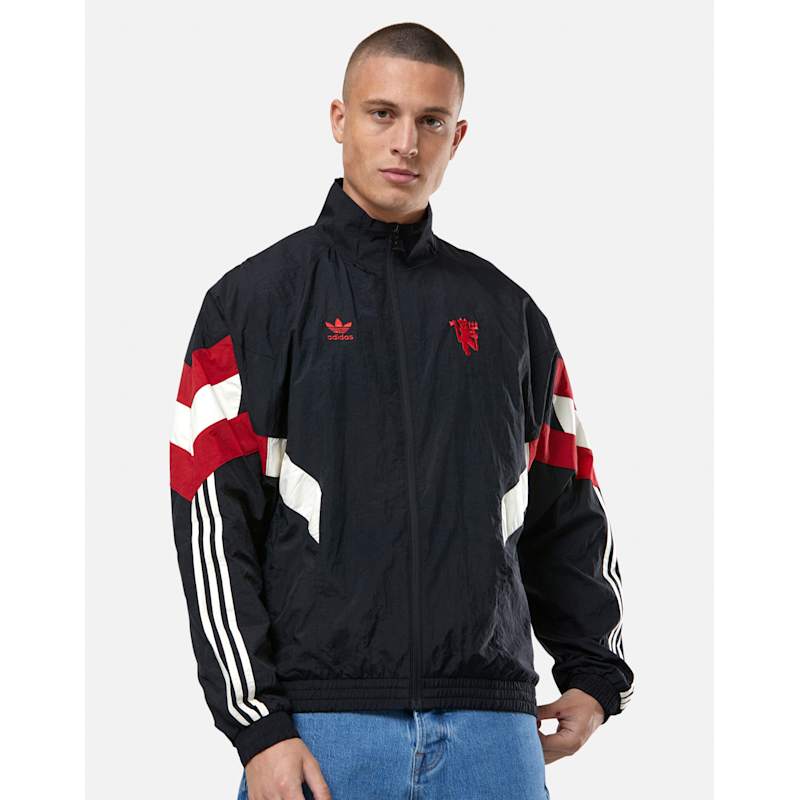 adidas Adults Manchester United OG Track Jacket - Black | Life