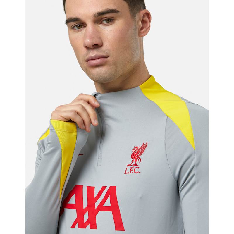 Nike Adults Liverpool Strike Half Zip Top WH - Grey | Life