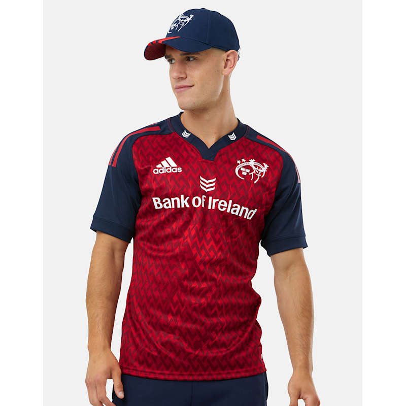 adidas Adult Munster 23/24 European Jersey WH - Red | Life