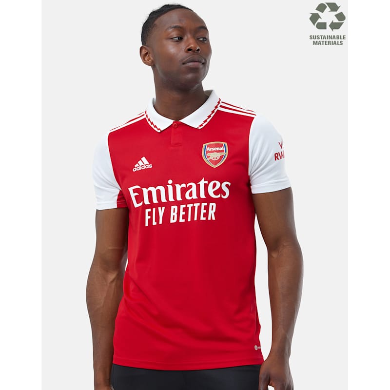 adidas Adult Arsenal 22/23 Home Jersey Red Life Style Sports IE