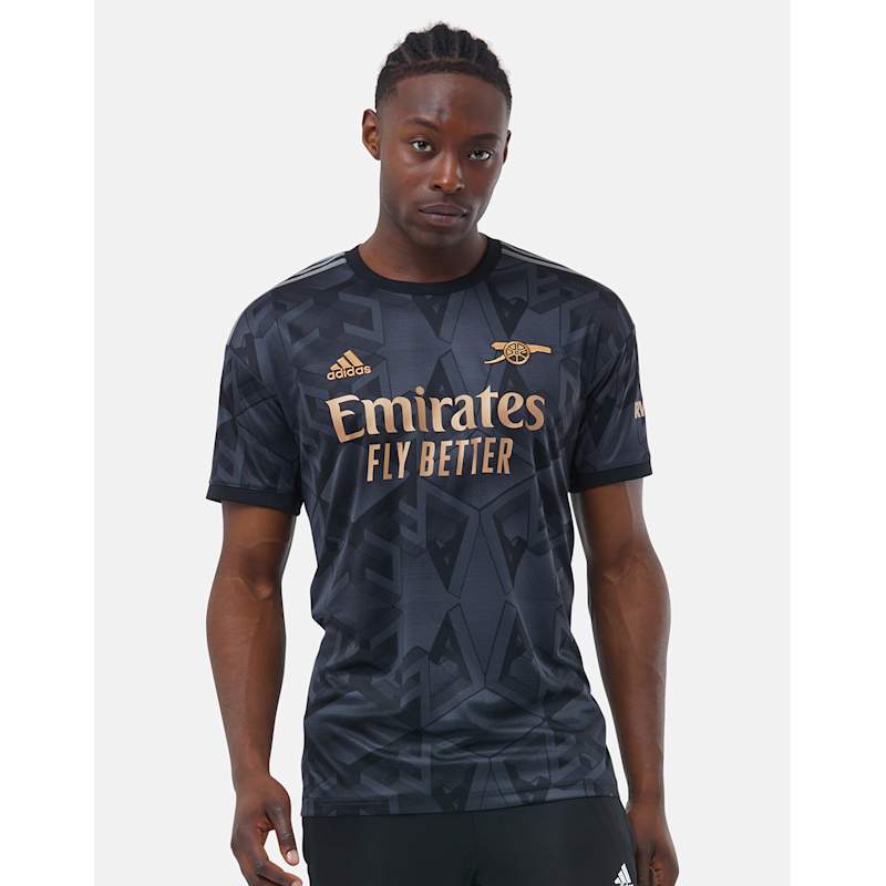 adidas Adult Arsenal 22/23 Away Jersey - Black | Life Style Sports IE
