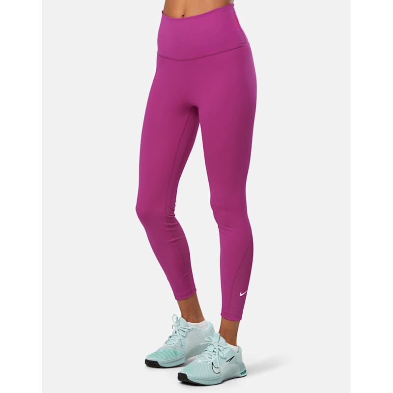 Nike Womens One Dri-Fit High Rise 7/8 Leggings Pink Life Style
