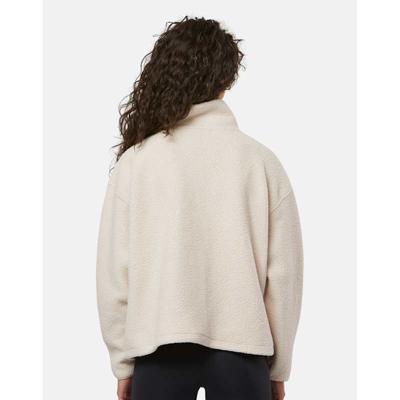 4TH ARQ Womens Phoenix Half Zip Top - Ecru | Life Style