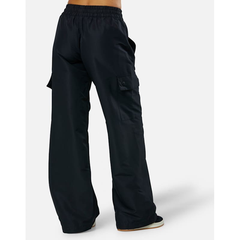 adidas Originals Womens Essential Woven Cargo Pants WH - Black