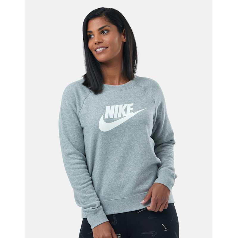 Women's Sweatshirts Grey Nike Crew Neck Sweater Nike Hoodies
