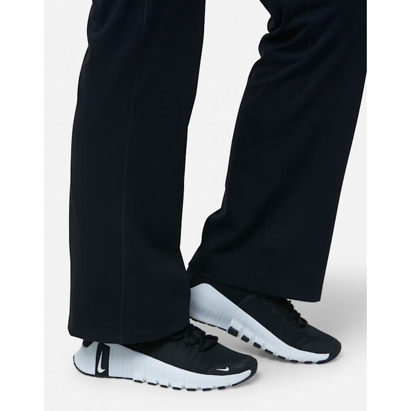 Nike Womens One Fold-Over Pants Black Life Style Sports UK