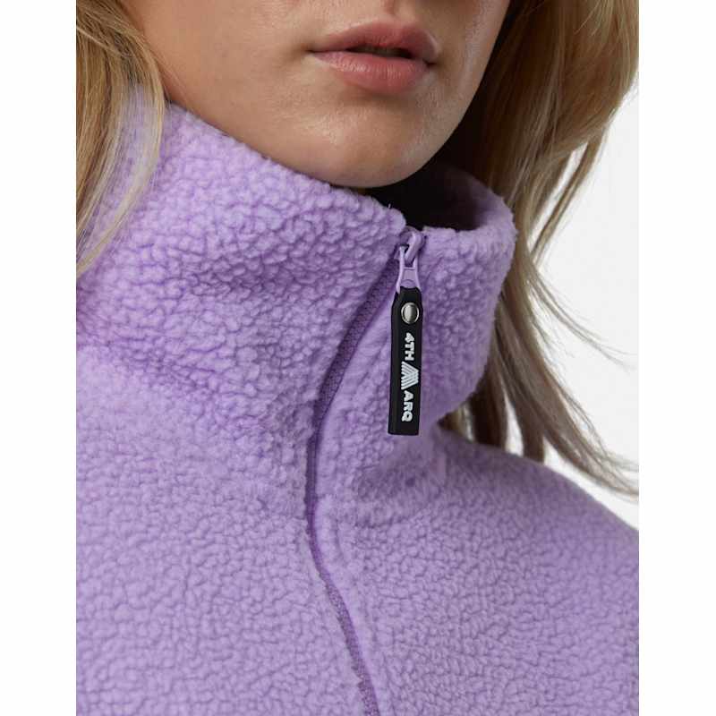4TH ARQ Womens Phoenix Half Zip Top WH - Violet | Life Style Sports EU