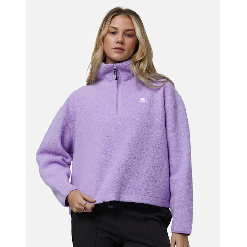 4TH ARQ Womens Phoenix Half Zip Top WH - Violet | Life Style Sports EU