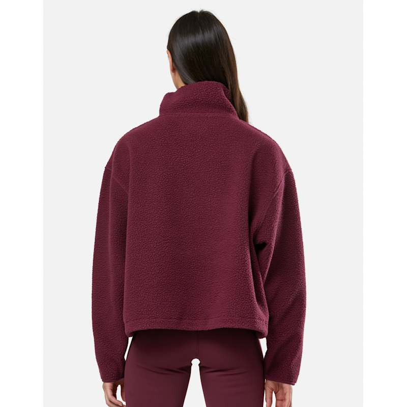 4TH ARQ Womens Phoenix Half Zip Top - Ruby | Life Style Sports UK
