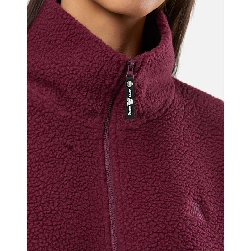4TH ARQ Womens Phoenix Half Zip Top - Ruby | Life Style Sports UK