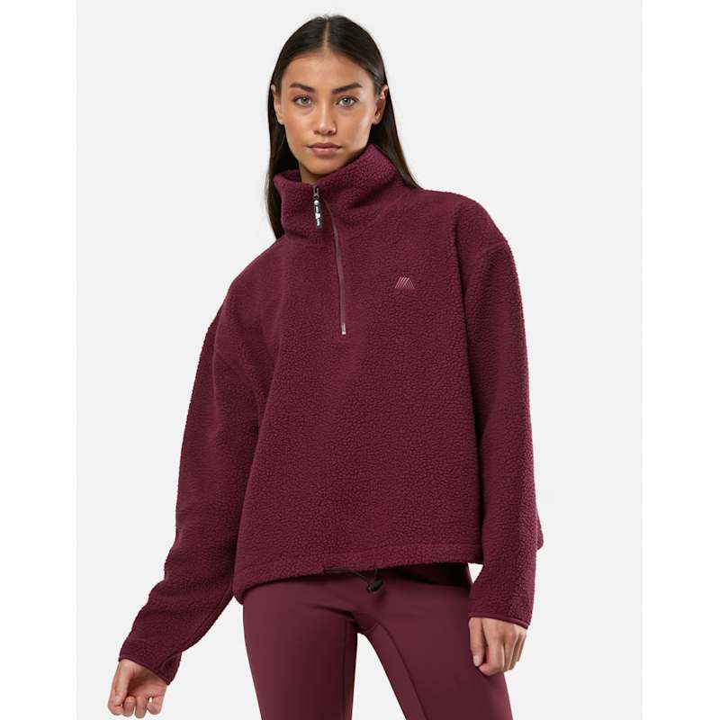 4TH ARQ Womens Phoenix Half Zip Top - Ruby | Life Style Sports EU