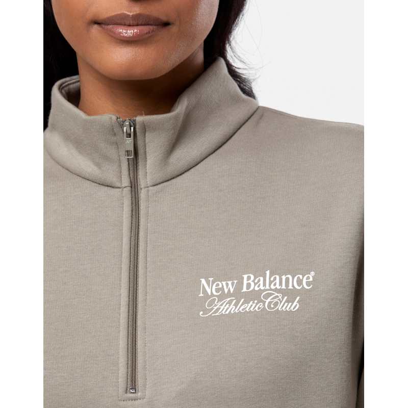 ◇New Balance◇ NBNCF11253 UNI Heritage half-zip sweatshirt New Balance Uni Half Zip Sweatshirt 19 Black – buy the best
