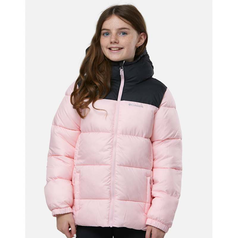 Columbia Older Kids Puffect Jacket WH - Pink | Life Style Sports IE