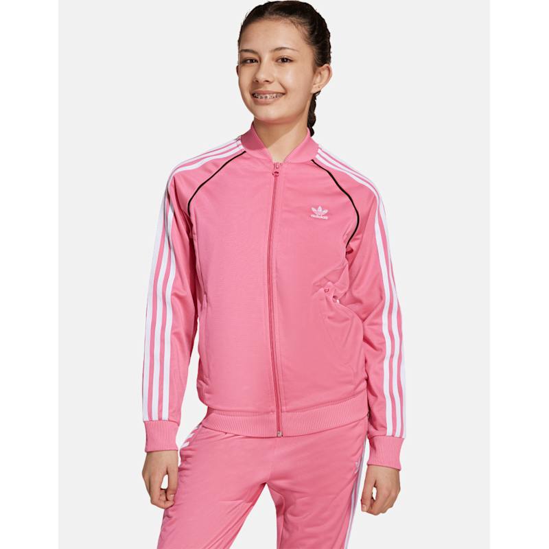 adidas Originals Older Kids Superstar Track Top Pink Life