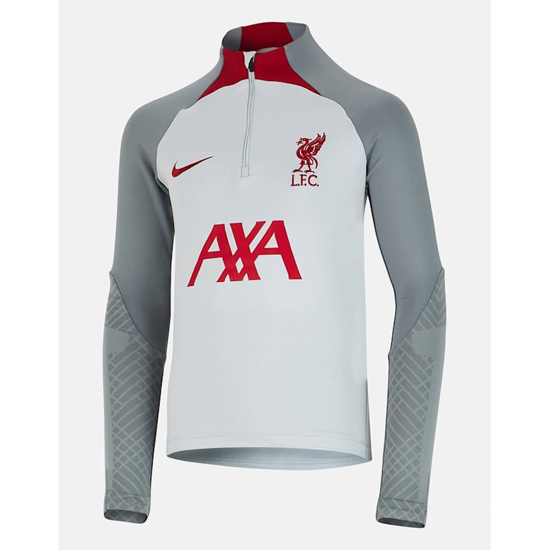 Nike Kids Liverpool Strike Drill Quarter Zip Top WH - Grey | Life