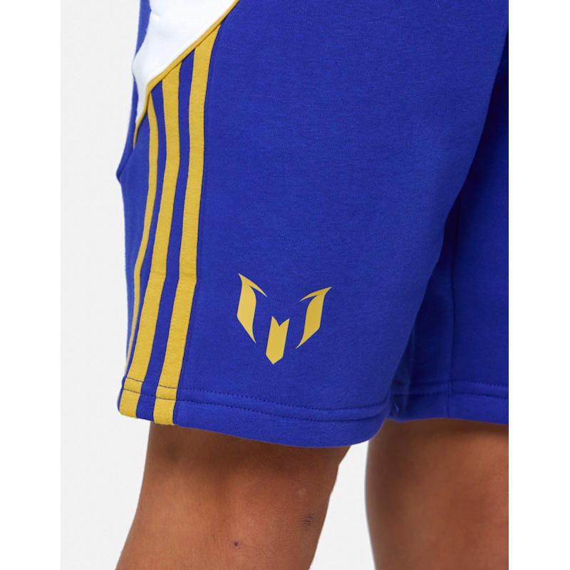 adidas Older Kids Messi Shorts WH - Blue | Life Style Sports IE