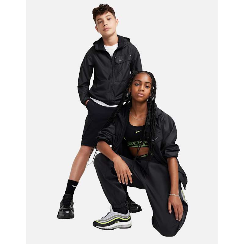 Nike Older Kids City Utility Jacket WH - Black | Life Style Sports IE