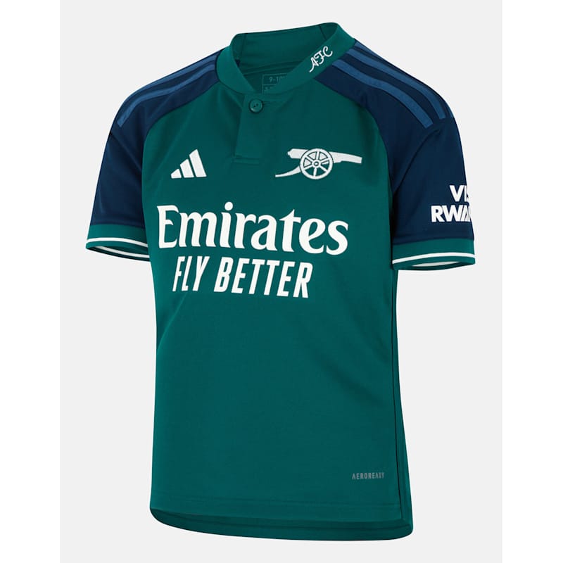 adidas Kids Arsenal 23/24 Third Jersey - Green | Life Style Sports EU