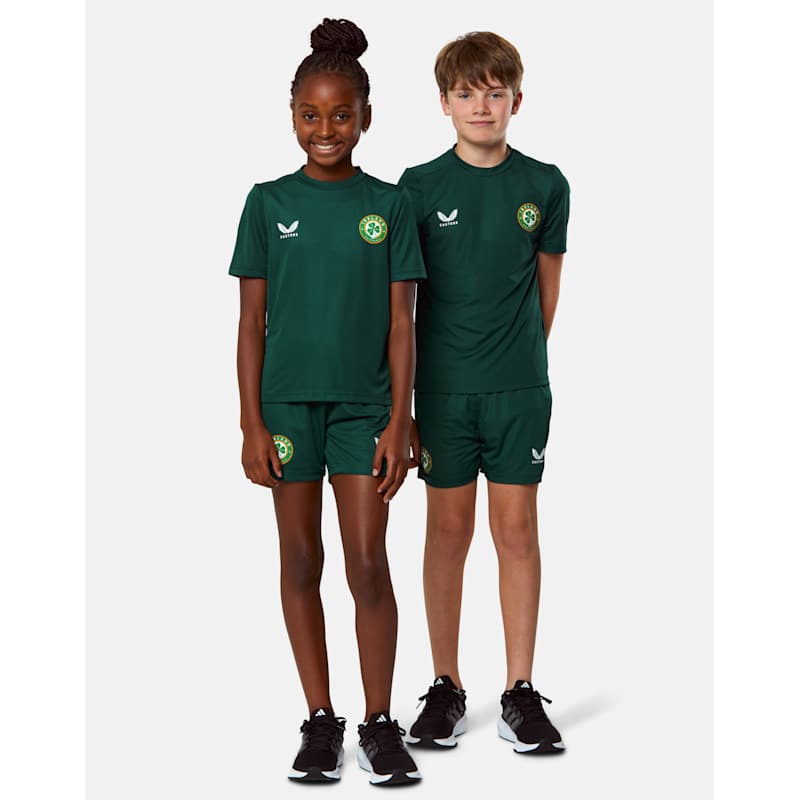 T-shirt Enfant Castore Training Sub Top, Blanc, Manches Courtes, Neuf