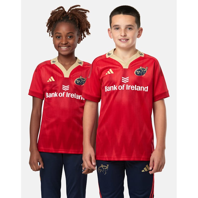 adidas Kids Munster 23/25 Home Jersey WH - Red | Life Style