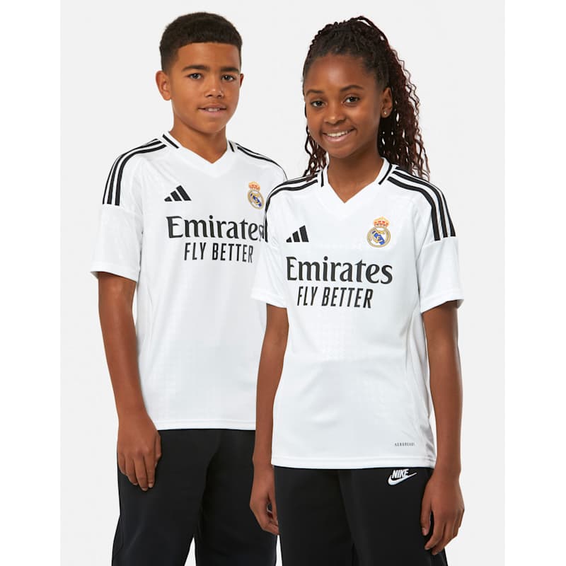 adidas Kids Real Madrid 24/25 Home Jersey - White | Life