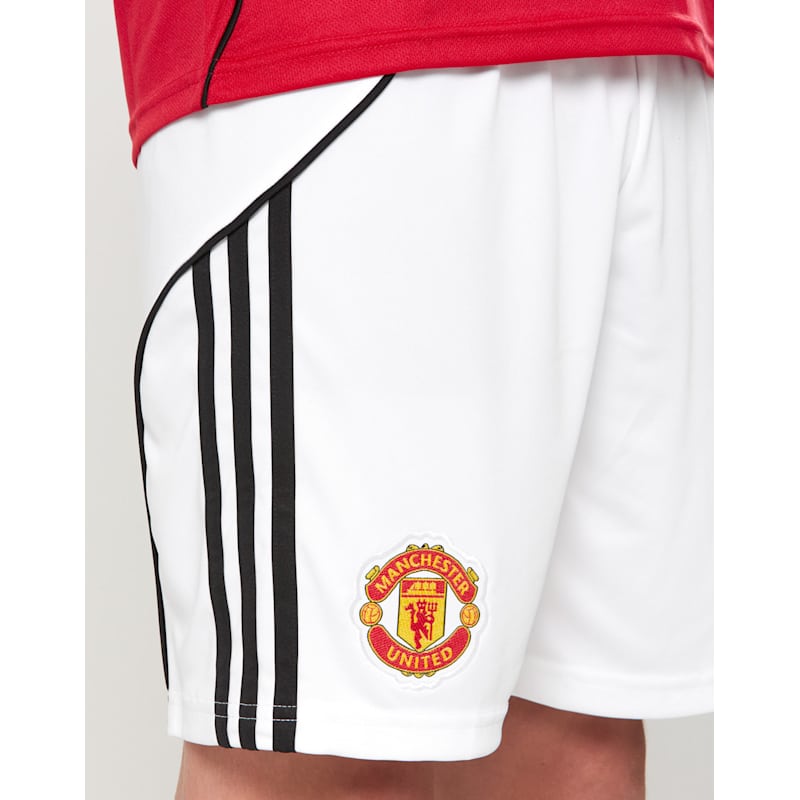 adidas Kids Manchester United 25/26 Home Shorts
