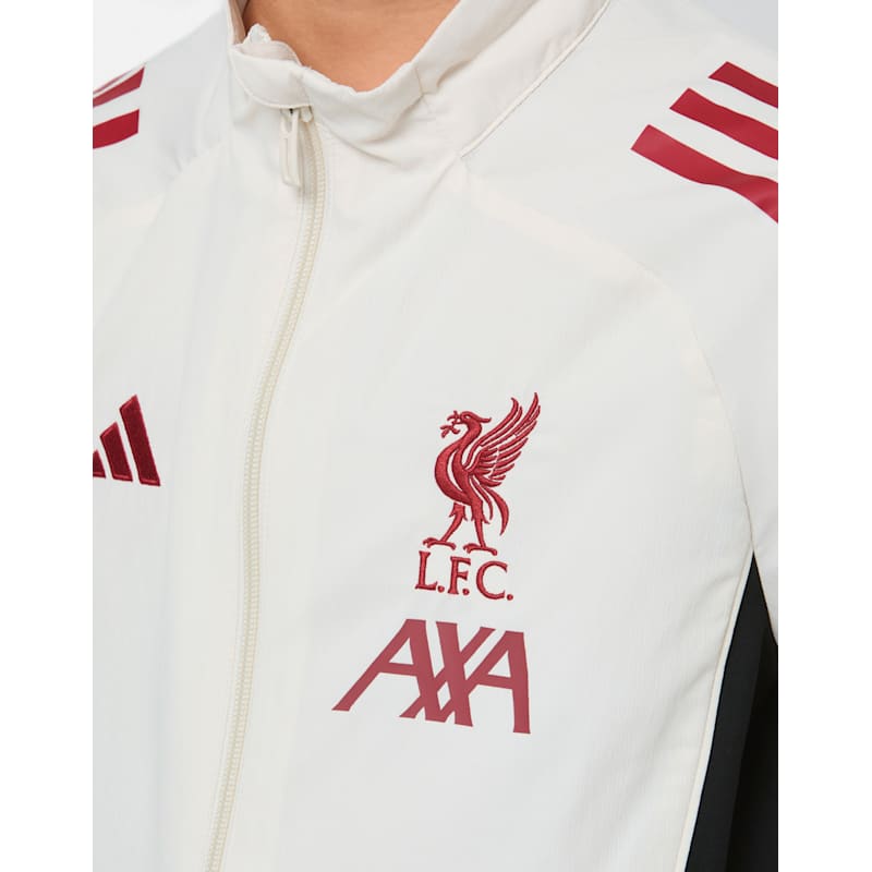 adidas Kids Liverpool Presentation Jacket - White | Life Style