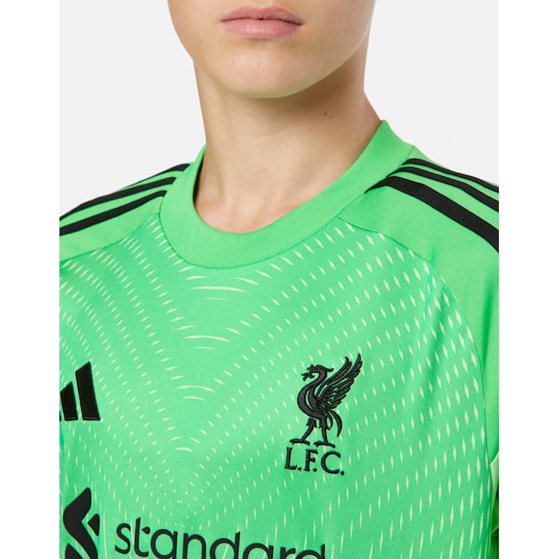 adidas Kids Liverpool 25/26 Goalkeeper Jersey Green Life Style