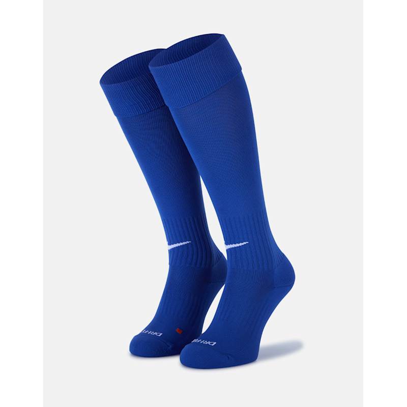Nike Adult Classic Dri-Fit Football Sock Blue Life Style Sports