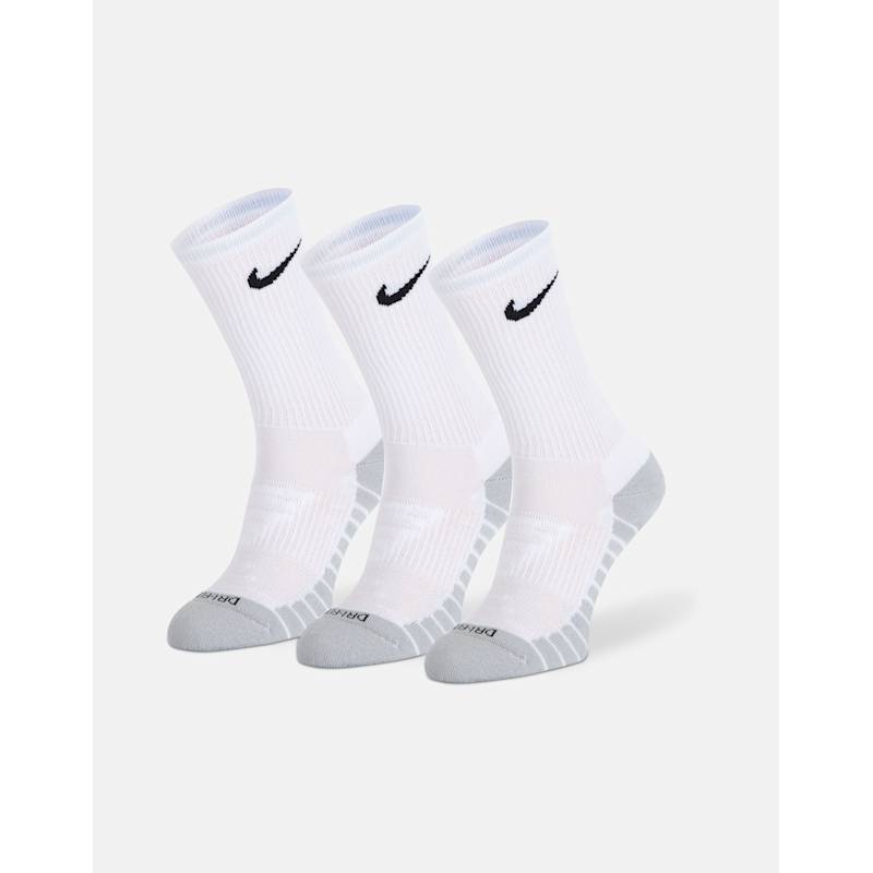 Nike Everyday Max Cushion Pack Crew Socks White Life Style