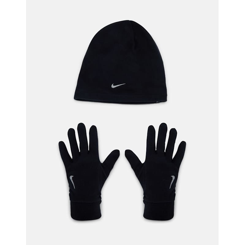 Nike Beanie Mens Running Hat And Gloves NIKE MEN'S RUNNING THERMAL