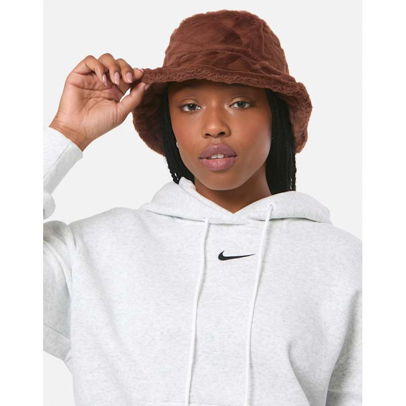 Nike Fur Bucket Hat - Brown | Life Style Sports EU