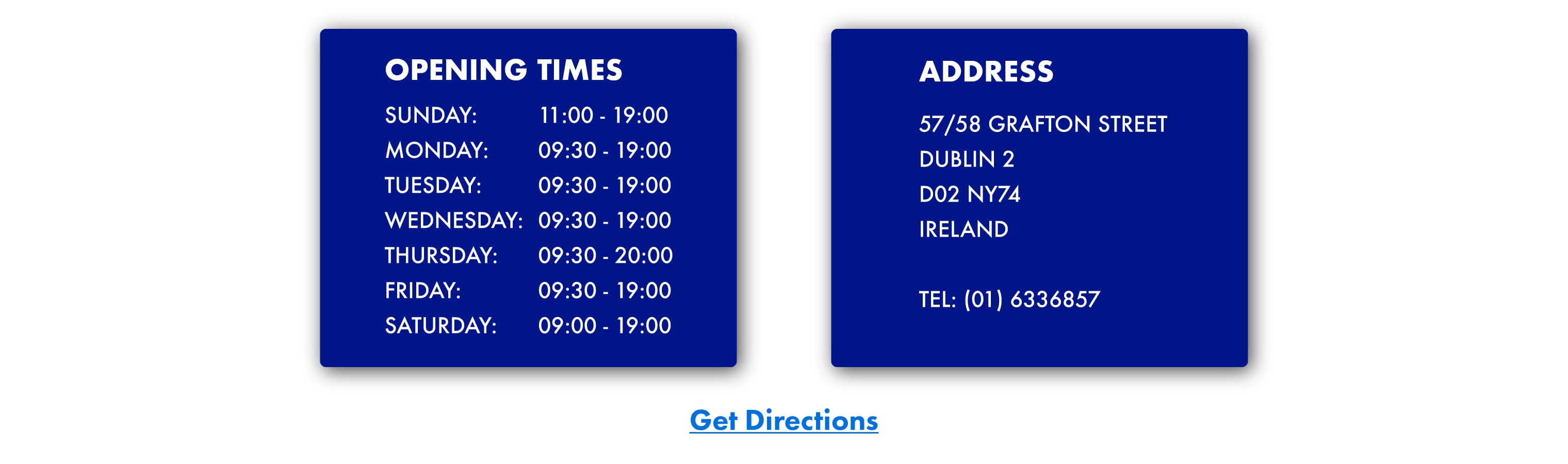 Grafton Store Opening Hours