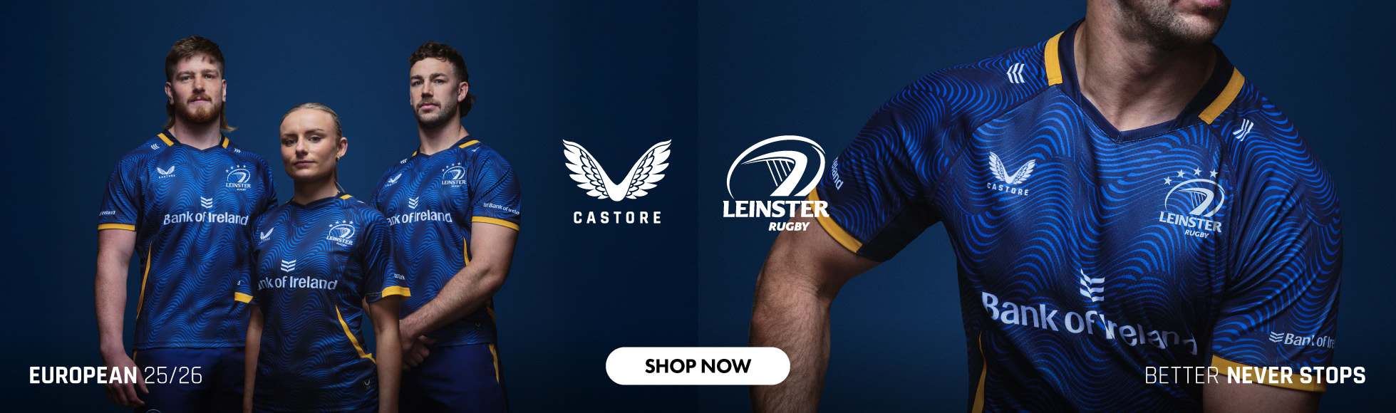 Leinster European Jersey
