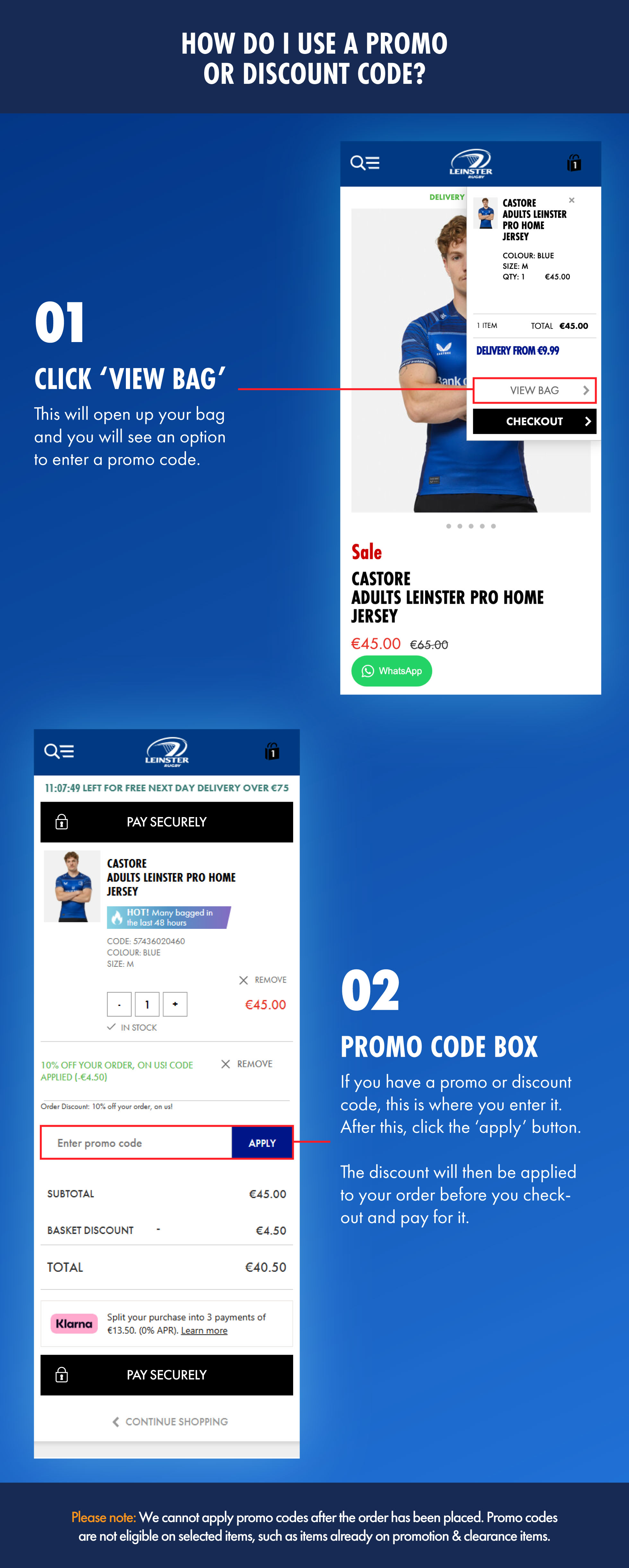 Promotions View Bag