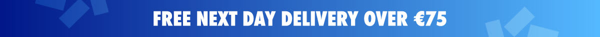 Free Next Day Delivery over €75